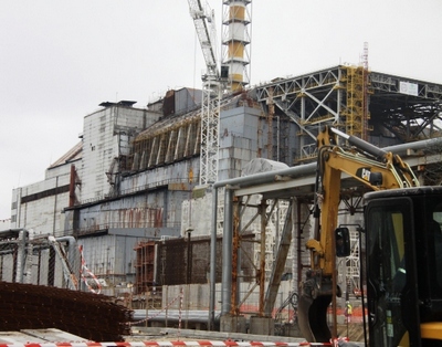 Строительство Нового безопасного конфайнмента на площадке ЧАЭС