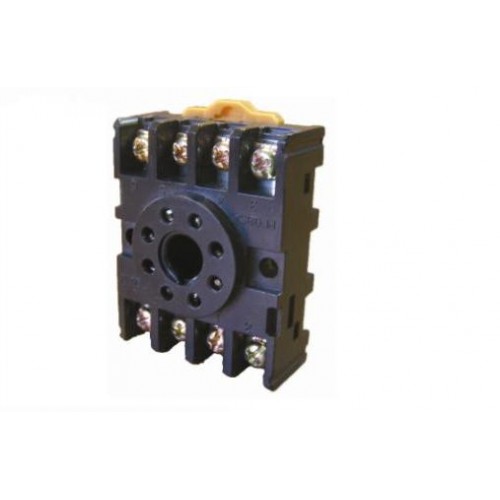 Р8ц разъем цокольный 8 pin на din рейку - 91 фото