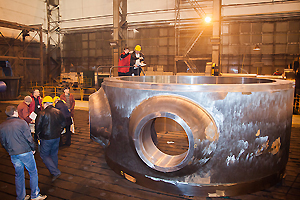 Первые заготовки для корпуса реактора Белорусской АЭС отгрузила "Энергомашспецсталь"