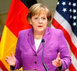 Немецкие предприятия воспротивились политике Меркель по спасению евро