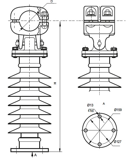 3/4000 чертеж. У2 - климатическое исполнение и категория размещения. Труба ухл1. Труба ухл1. Трансформатор напряжения зног-220 ухл1.