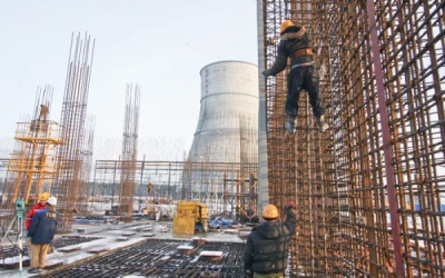  А.Якобсон: стройплощадка будущей Белорусской АЭС - образцец для всех наших строителей