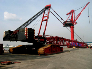 "БПС-лизинг" передало 750-тонный подъемный кран для строительства Белорусской АЭС