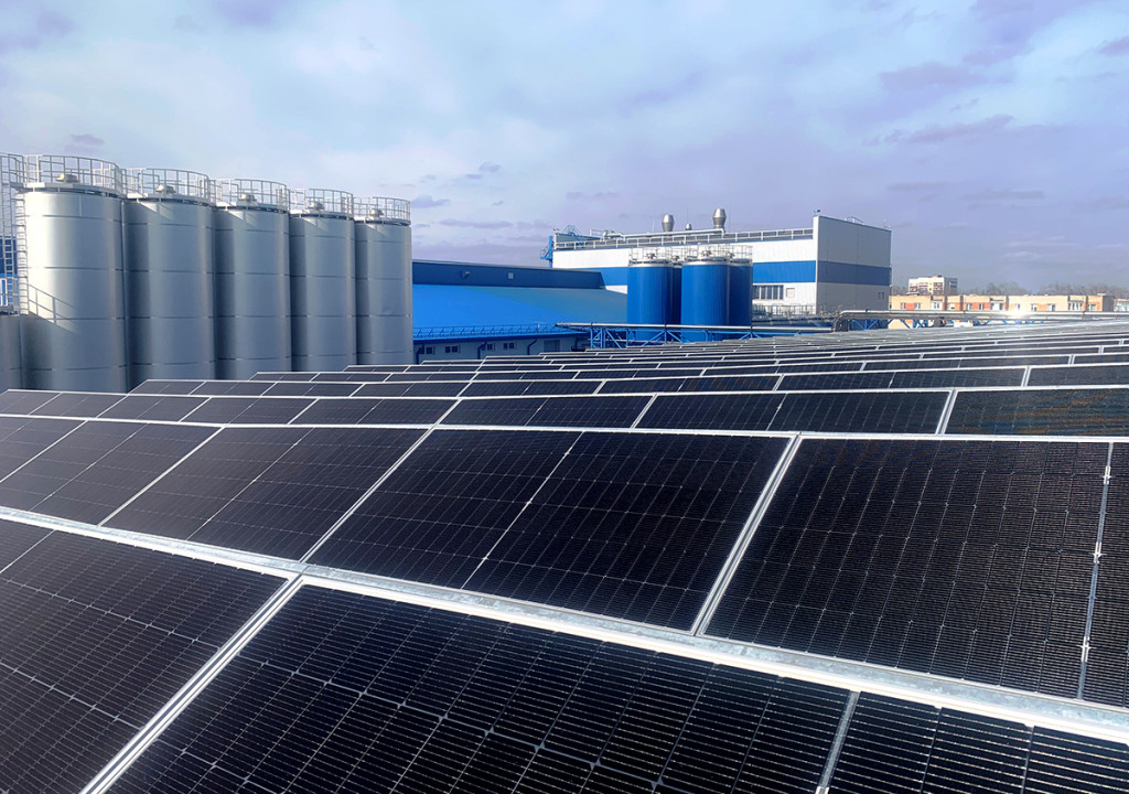 «Савушкин продукт» запустили на Брестчине сверхэффективную солнечную электростанцию