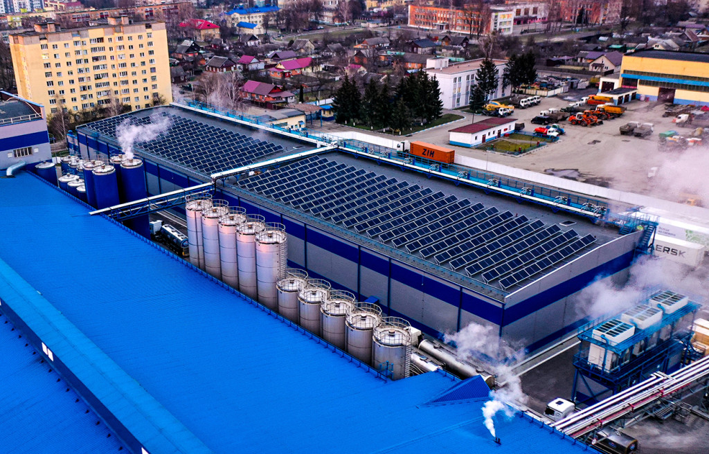 «Савушкин продукт» запустили на Брестчине сверхэффективную солнечную электростанцию
