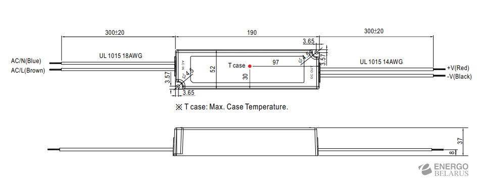 Источник питания LPV-100-12