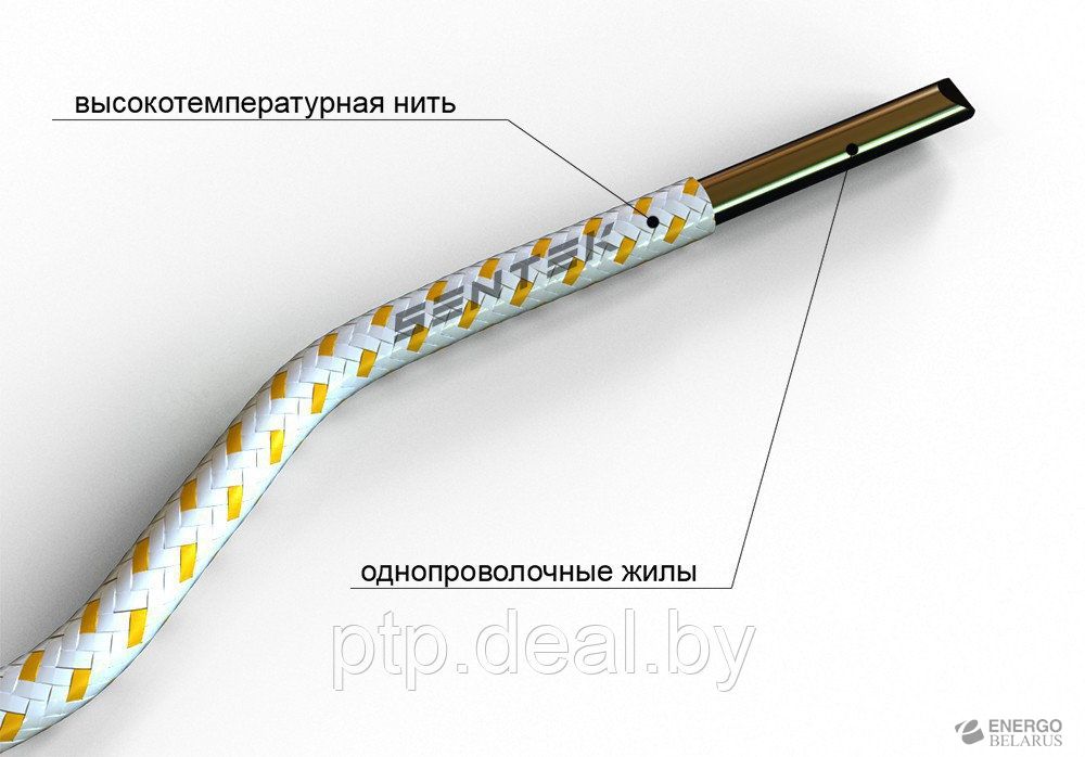 ПТНО (Провод термопарный нагревостойкий одножильный)