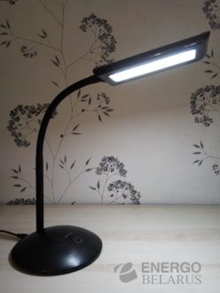 Светильник настольный светодиодный (LED) Smartbuy-6W /K(SBL-DL-6-WL-Black)