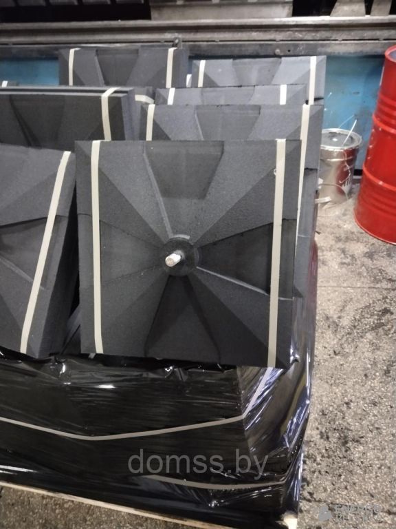 Опора антивибрационная кровельная 360/360/110мм. Виброопора