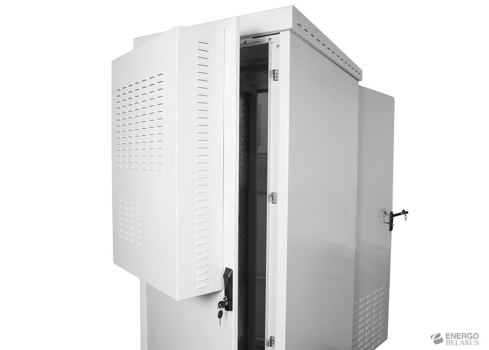 Шкаф уличный всепогодный напольный укомплектованный 30U (Ш700хГ600), комплектация ТК-IP54