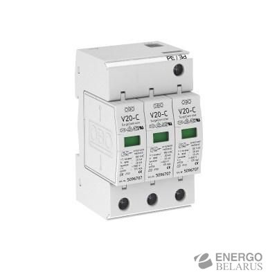 Разрядник для защиты от перенапряжений 3-полюсный