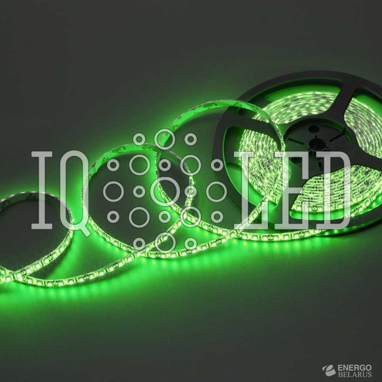 Лента светодиоидная IP65 белая основа (Зеленая)