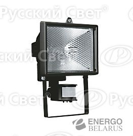 Прожектор 94 611 NFL-SH1-500-R7s/BL (ИО 500вт черн. с датчиком движ.) Navigator 4607136946118