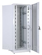 Шкаф кроссовый 33U (800x800) дверь стекло,задняя металл,перфор.стенки