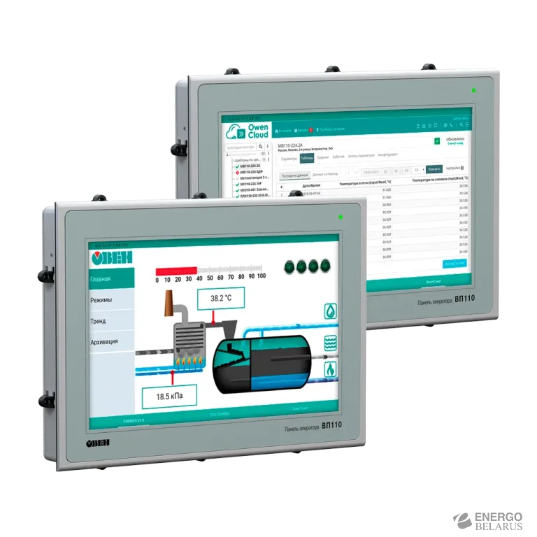 Веб-панель оператора ВП110 сенсорная 10” со встроенным веб-браузером