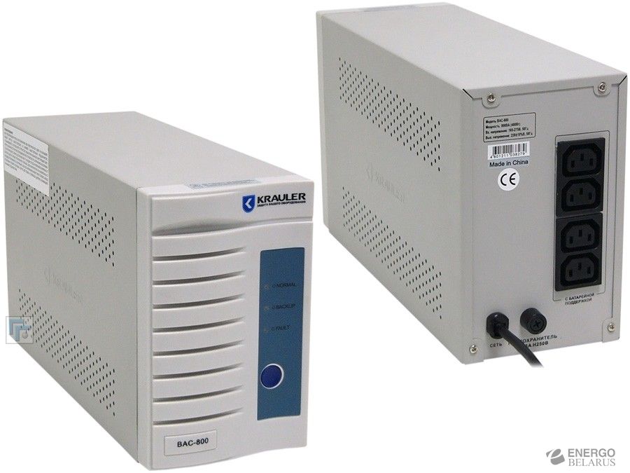    (/UPS) BASIC BAC-800, 800/480, IEC, line-interactive, 