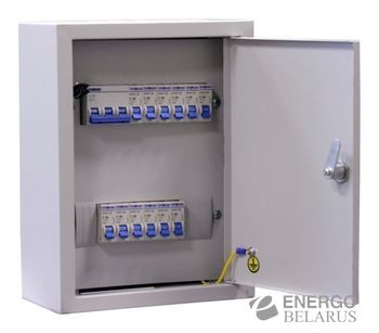 Щиток освещения ОЩВ- 12 (63А+12х20А) IP31 без разводки