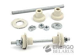 Резистор С5-35В 25Вт 5,6кОМ 10% с комплектом крепежа