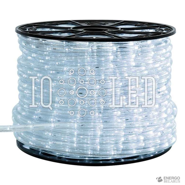 Дюралайт холодный белый flash 220V,36 LED/m, 100m