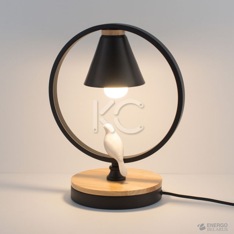 Светильник светодиодный настольный Астерия MMD-LED E019-4-1xE27, черный, Home Light