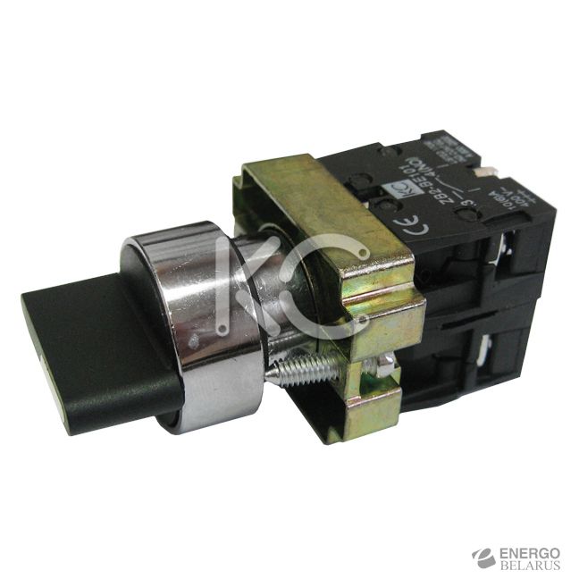 Переключатель LAY5-BD25 2 пол с фик.1з+1р КС