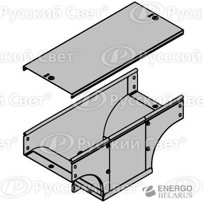 Крышка для ответв. T-образ. верт. TDSA 80/150 ДКС 38382