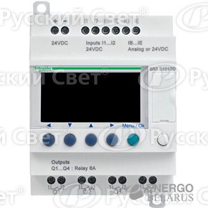 Комплект ZELIO LOGIC (модульное реле+ПО+кабель SR2USB01) 6вх/4вых питание 24В SchE SR3PACKBD
