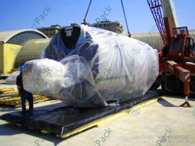 Вакуумная упаковка крупногабаритных грузов при транспортировке