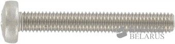 DIN 7985, Винт с полукруглой головкой, крестообразный шлиц (нержавеющая сталь)