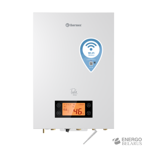 Котел электрический двухконтурный настенный THERMEX Tesla 12-24 Wi-Fi