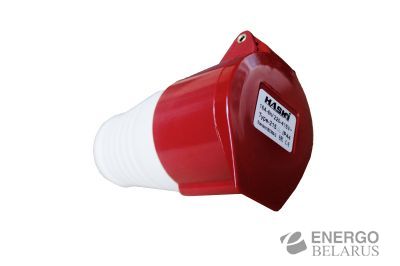 Розетка 215 переносная 3P+РE+N 16А 380В IP44 HASKI