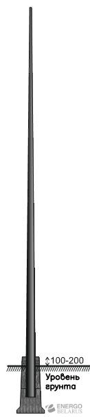 Опора освещения коническая ОМКЦ-8