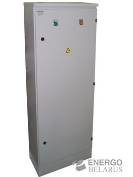 Шкаф автоматического включения резерва ШАВР-3-100 УХЛ4 (3-фазный, 100А) IP31 (Корпус ШРС-1 1600х600х300) напольный