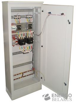 Шкаф автоматического включения резерва ШАВР-3-200 УХЛ4 (3-фазный, 200А) IP31 (Корпус ШРС-1 1600х600х300) напольный