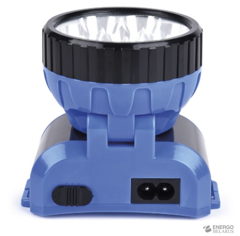 Аккумуляторный налобный фонарь Smartbuy 7 LED, синий