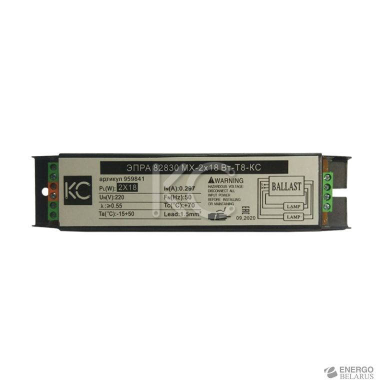 ЭПРА 82830 MX-2x18 Вт-Т8-КС
