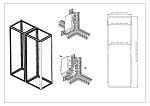 Перегородка вертикальная для шкафов серии EMS (В2000*Г500)