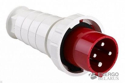 Вилка кабельная 0242 IP67 32А 3Р+РЕ 380В