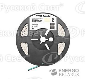 Лента светодиодная 71 427 NLS-5050WW60-14.4 IP65 12B R5 (уп.5м) Navigator 4670004714270