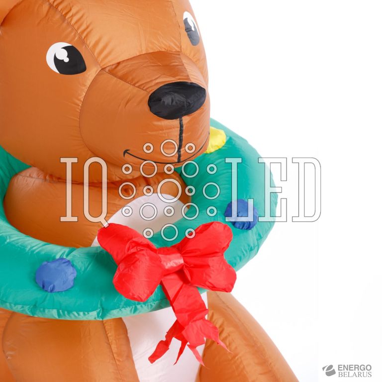 Фигура 3D надувная “Олень сидит”, с подвижной головой