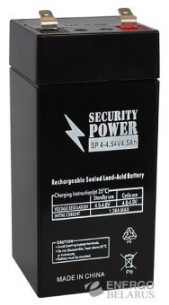 Батарея аккумуляторная Security Power SP 4-4,5 F1 4V/4.5Ah