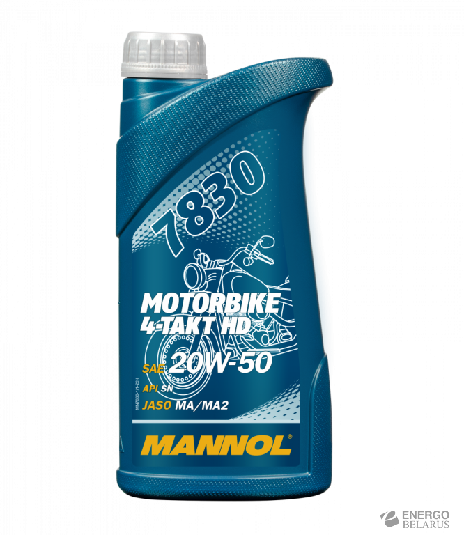 Масло моторное Mannol Motorbike 4-Takt HD 20W-50