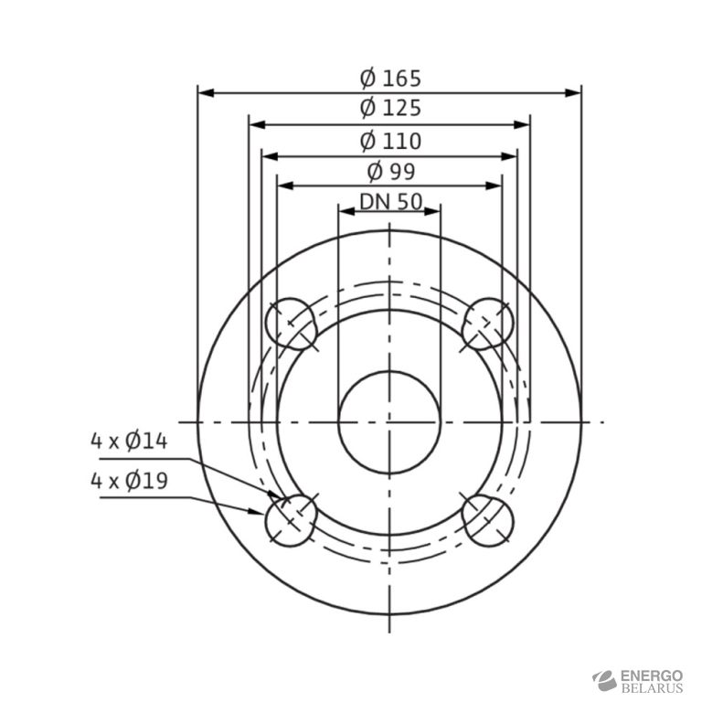 Насос Wilo-Stratos-D 50/1-12 PN6/10