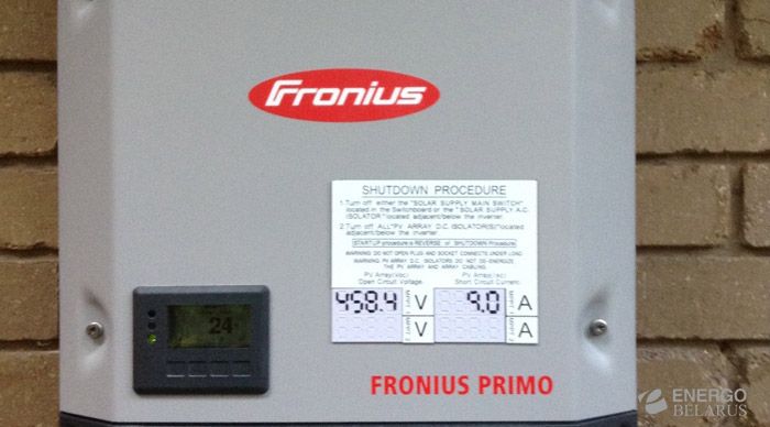   Fronius Primo 5.0-1 LAN