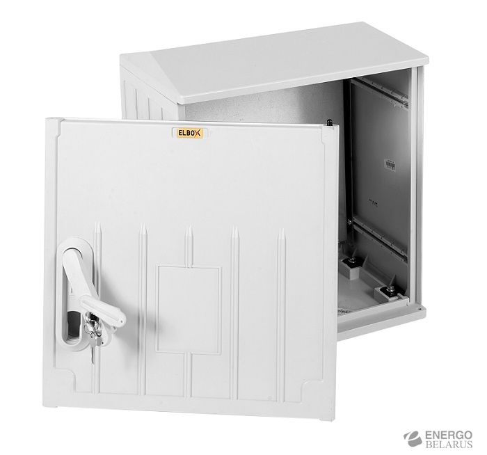 Шкаф электротехнический полиэстеровый IP54 антивандальный (В800*Ш500*Г250) EPV c одной дверью