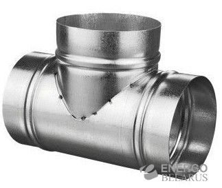 Тройник штампованный TPC-100-100