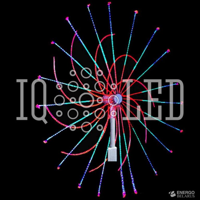Фейерверк 240V Колесо с контрол. D3м