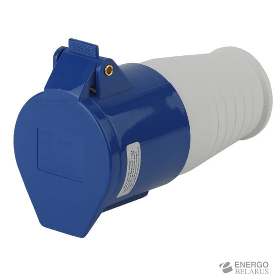 Розетка переносная ЭРА 223 2Р+РЕ 32А 220В IP44 (10/60/1200)