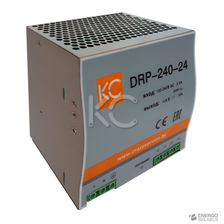 Блок питания DRP-240W-24V КС