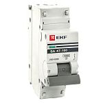 Выключатель автоматический 1P 100А (C) 10kA ВА 47-100 EKF PROxima